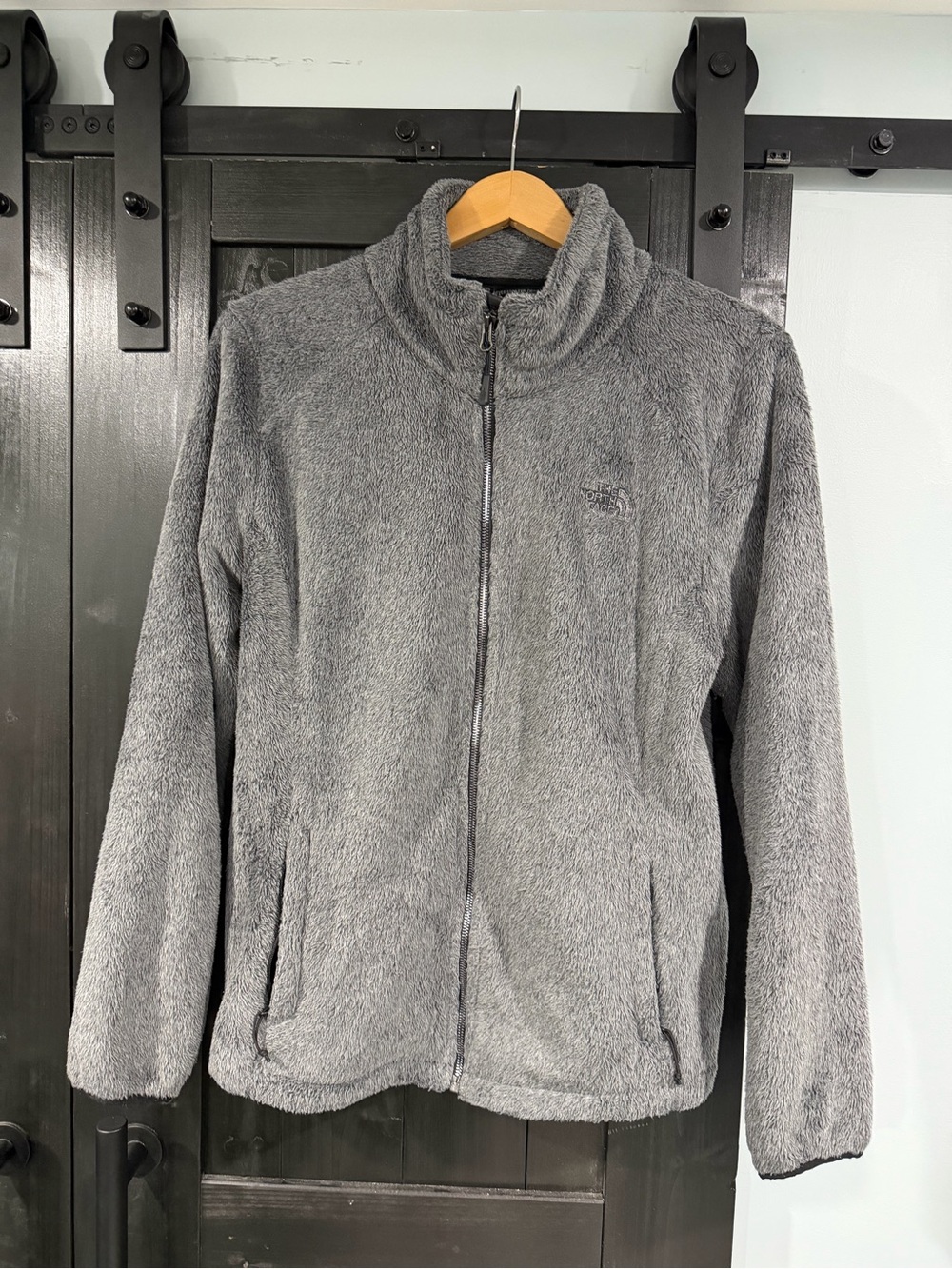 The North Face Women's Plush Full-Zip Jacket - Gray